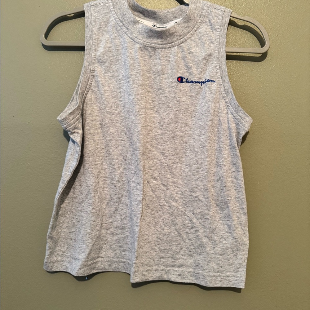 Champion Heather Gray Women's Muscle Tee size S